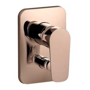 Kohler Aleo Recessed bath and shower trim with diverter + AT235 valve rose gold