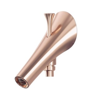 Kohler Vive Bath spout with diverter rose gold