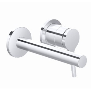 Kohler Elate Wall mount cold only basin faucet trim Polished chrome