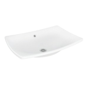 Kohler Escale 600mm vessel Wash Basin without faucet hole White