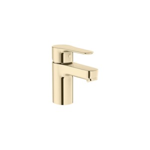 Kohler July Single-control basin faucet without drain french gold