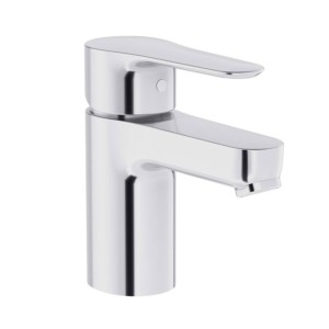 Kohler July Single-control basin faucet without drain Polished chrome