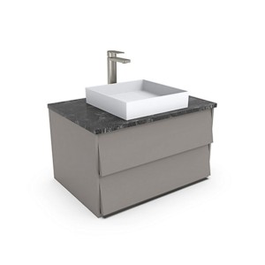 Kohler Luxe Vanity 750 PU titanium grey
