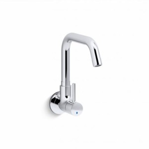 Kohler Cuff Single handle wall mount cold only kitchen faucet