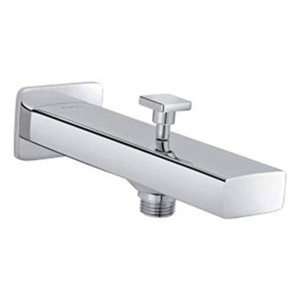 Kohler Strayt Bath spout with diverter Polished chrome