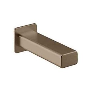 Kohler Strayt Wall mount bath spout without diverter brushed bronze