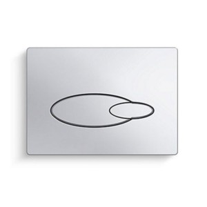 Kohler Droplet Faceplate in polished chrome