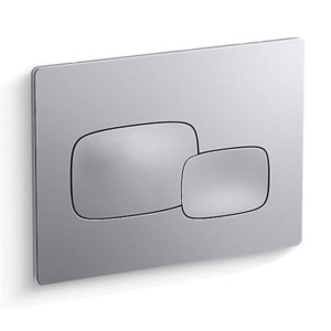 Kohler Pebble Faceplate in polished chrome