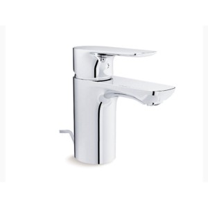 Kohler Aleo Single-control basin faucet with drain Polished chrome
