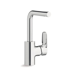 Kohler Aleo Single control swiveling spout lavatory faucet without drain Polished chrome