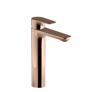 Kohler Aleo Single-control tall basin faucet without drain rose gold