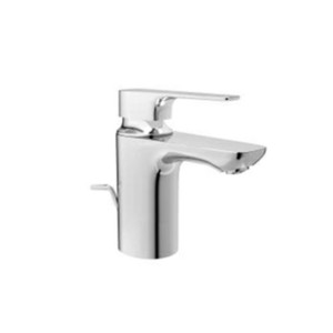 Kohler Aleo Plus Single-control basin faucet with drain Polished chrome