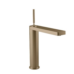 Kohler Composed Single-control tall lavatory faucet joystick handle brushed bronze