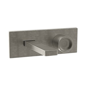 Kohler Composed Single-control wall-mount lavatory faucet brushed nickel