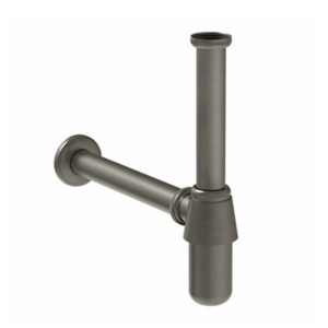 Kohler Complementary 300mm bottle trap without drain brushed nickel