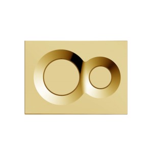 Kohler Lynk Faceplate in french gold