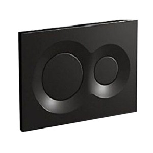 Kohler Lynk Faceplate in glossy black