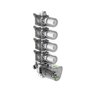 Kohler Beitou Hi-flow thermostatic valve 6-way Polished chrome