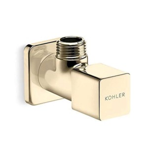 Kohler Complementary Square angle valve french gold