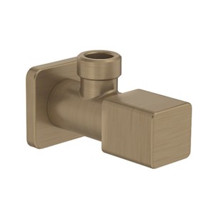 Kohler Complementary Square angle valve brushed bronze
