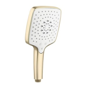 Kohler Rain Duet Square multi function hand shower without hose french gold