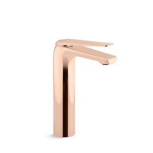 Kohler Avid Tall single-control basin faucet rose gold