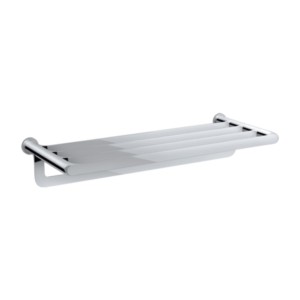 Kohler Avid Double towel shelf Polished chrome