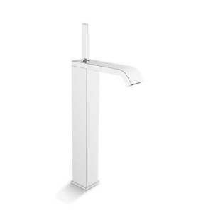 Kohler Loure Single handle tall lavatory faucet Polished chrome