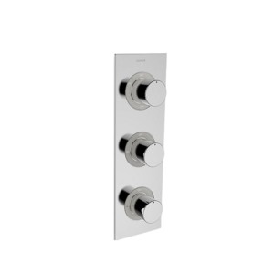 Kohler Beitou Recessed thermostatic 5-way trim Polished chrome