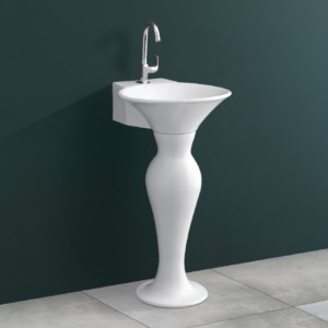 Kalisia Karolina 710x460x260mm Full Pedestal Wash Basin