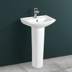 Kalisia Kaleb 585x445x855mm Full Pedestal Wash Basin