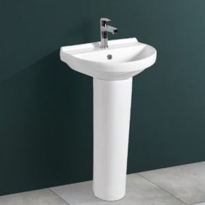 Kalisia Kaley 570x440x810mm Full Pedestal Wash Basin