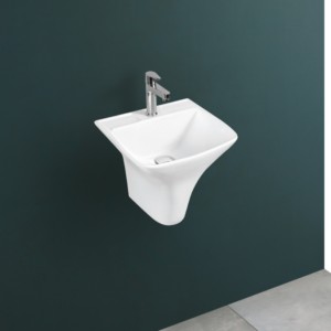 Kalisia Kronos 490x430x330mm Integrated Half Wash Basin