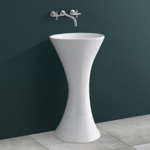 Kalisia Keeton 430x430x845mm Integrated Wash Basin