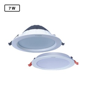 Luker Downlight 7W 116x36mm with Ceiling cut out 100mm White