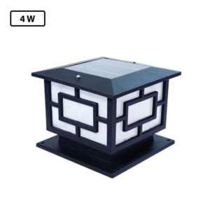 Luker Solar Gate Light 4W 300x300x235mm Warm White