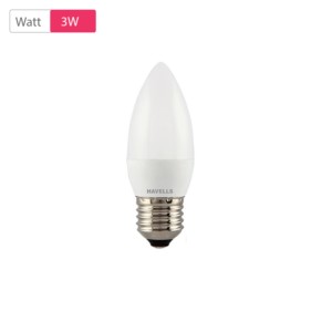 Havells LED Adore 3W E27 CDL Candle Lamp
