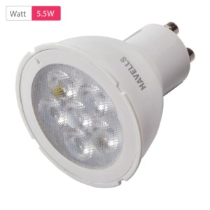 Havells LED Adore 5.5W Lamp 4000 K GU10