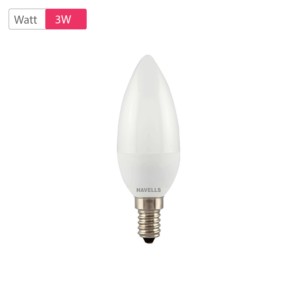 Havells LED Adore 3W E14WW Candle Lamp