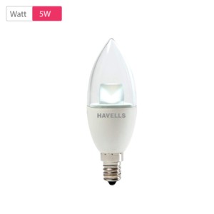 Havells LED Adore 5W Clear Candle 3000K