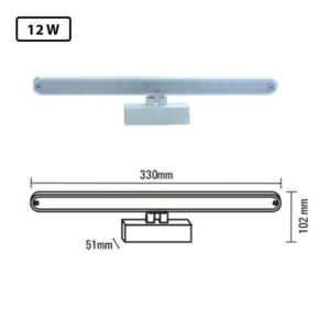 Luker Helios 12W Mirror Light Warm White