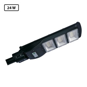 Luker Solar Street Light 24W White