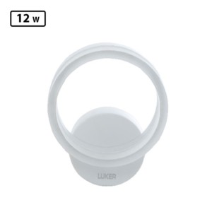 Luker Aether 12W Indoor Wall Light New White