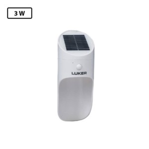 Luker Solar Wall Light 3W 90x235mm White