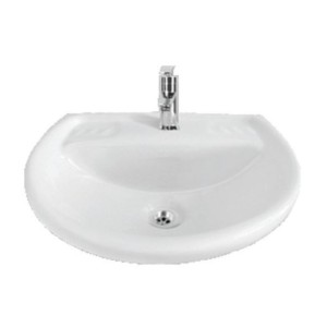 Somany Leo 390x300x150mm Wall Hung Wash Basin