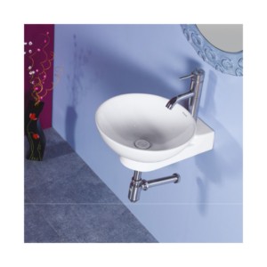 Sonet Light Weight 400x400x140mm Colour Wash Basin with Stand