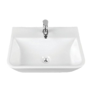 Somany Lima 450x345x120mm Over The Counter Art Wash Basin