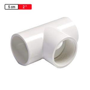 Astral Aquarius uPVC Pressure Fittings Tee SOCxThread SCH 40 - 5cm 2inch