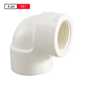 Astral Aquarius uPVC Pressure Fittings Elbow 90° SOCxThread SCH 40 - 4cm 1.5inch