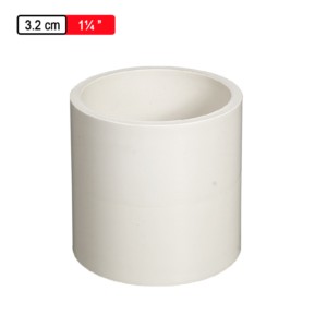 Astral Aquarius uPVC Pressure Fittings Coupler SOC SCH 40 - 3.2cm 1.25inch